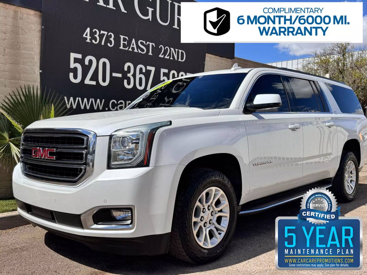 2016 GMC Yukon SLT — SUV — 101,723 mi — Tucson, AZ