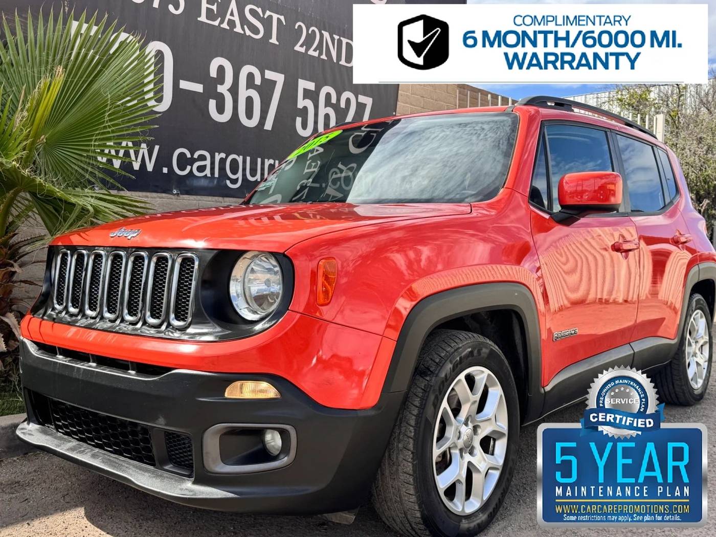 2015 Jeep Renegade Latitude — SUV — 96,260 mi — Tucson, AZ