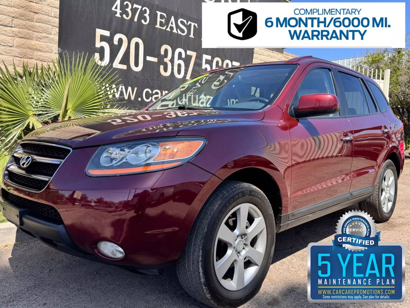 2009 Hyundai Santa Fe Limited — SUV — 134,375 mi — Tucson, AZ