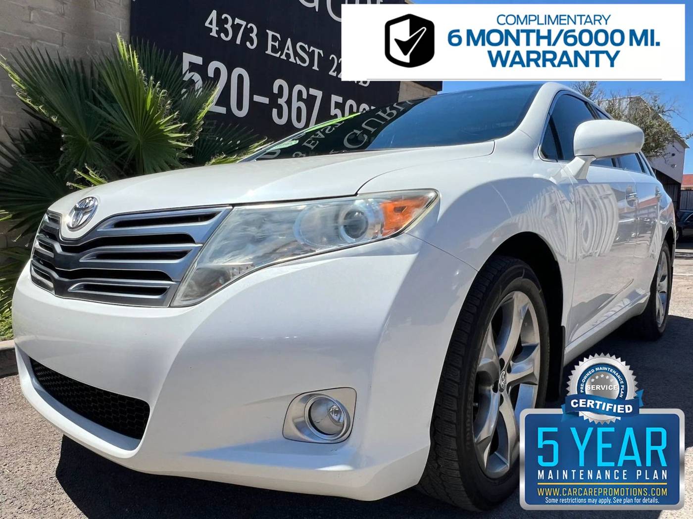 2011 Toyota Venza Base V6 — SUV — 124,710 mi — Tucson, AZ