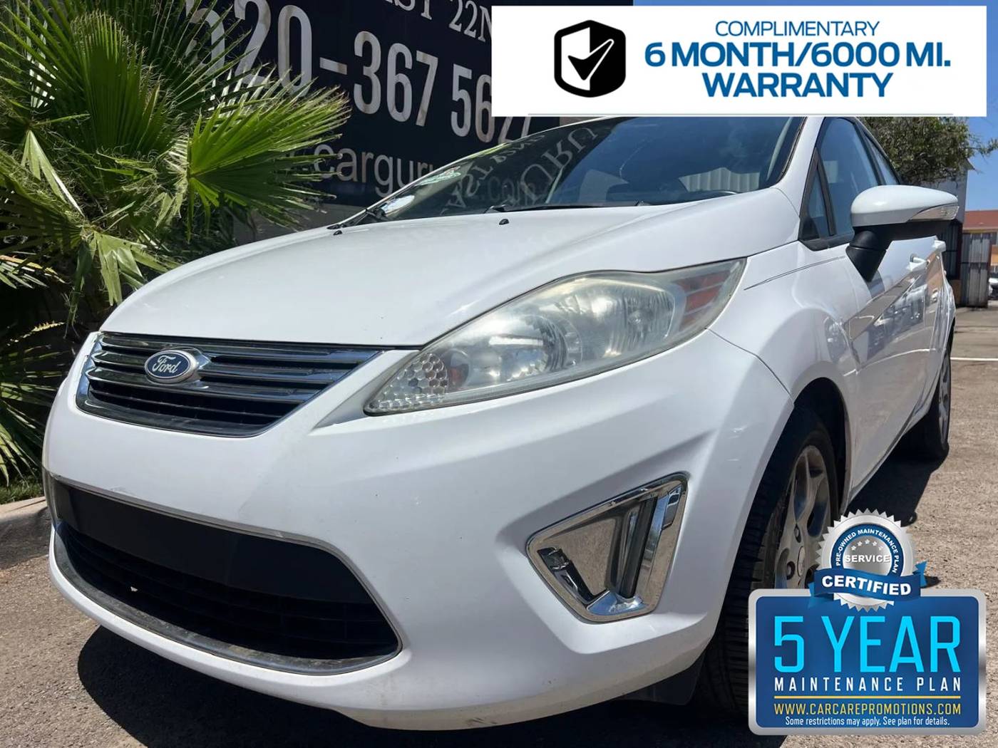 2011 Ford Fiesta SEL — Sedan — 125,960 mi — Tucson, AZ