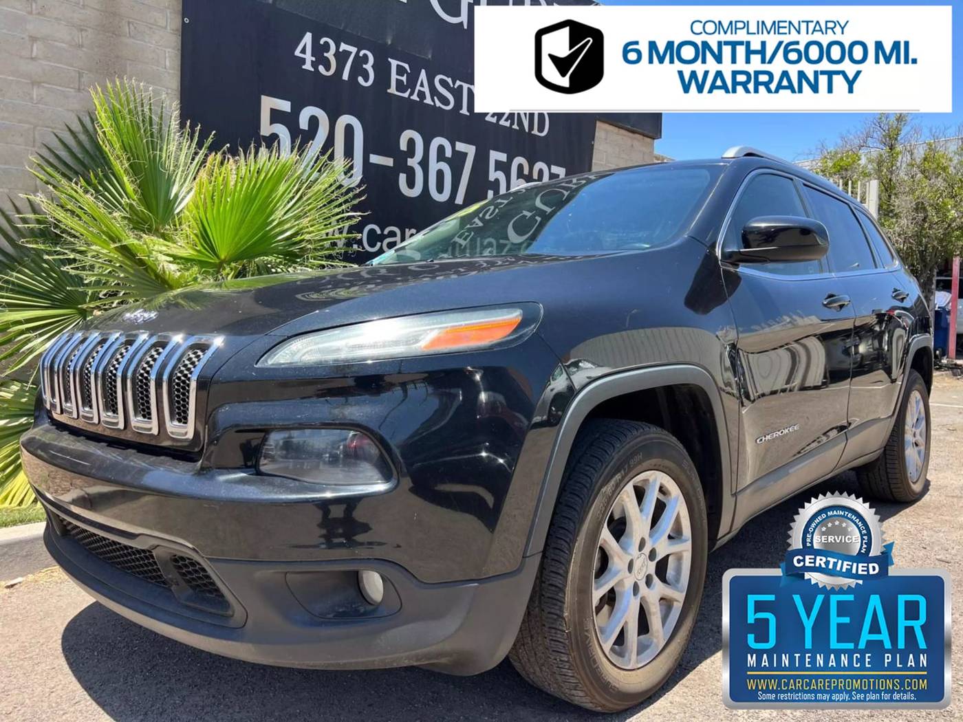 2015 Jeep Cherokee Latitude — SUV — 148,290 mi — Tucson, AZ