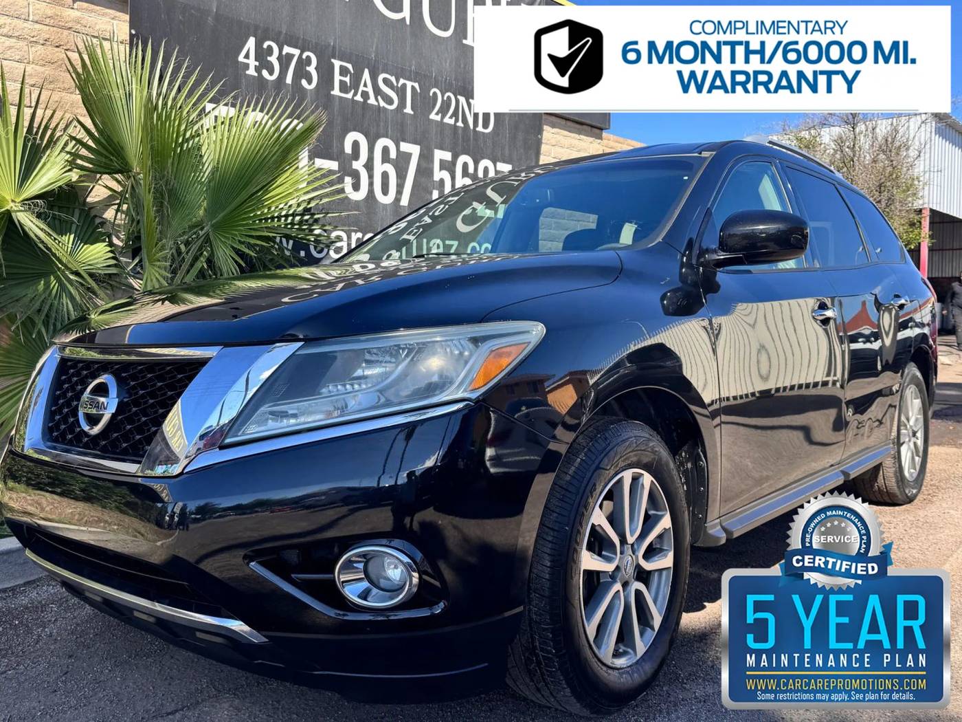 2016 Nissan Pathfinder SV — SUV — 138,995 mi — Tucson, AZ