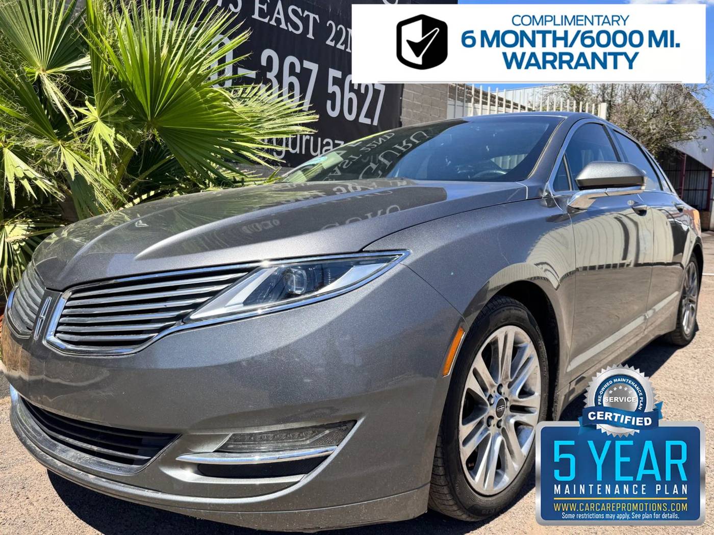 2014 Lincoln MKZ FWD — Sedan — 96,720 mi — Tucson, AZ