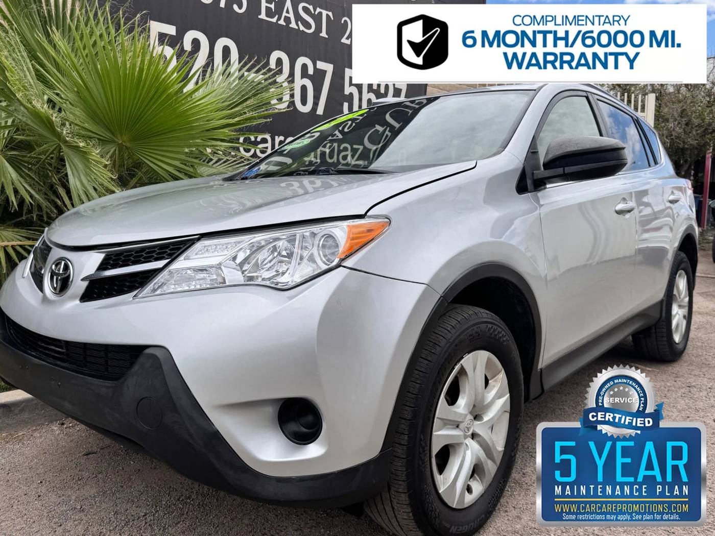 2013 Toyota RAV4 LE — SUV — 106,550 mi — Tucson, AZ