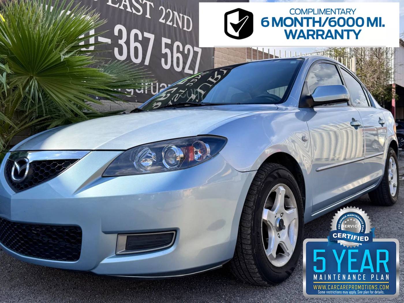 2007 Mazda Mazda3 i Sport — Sedan — 134,658 mi — Tucson, AZ