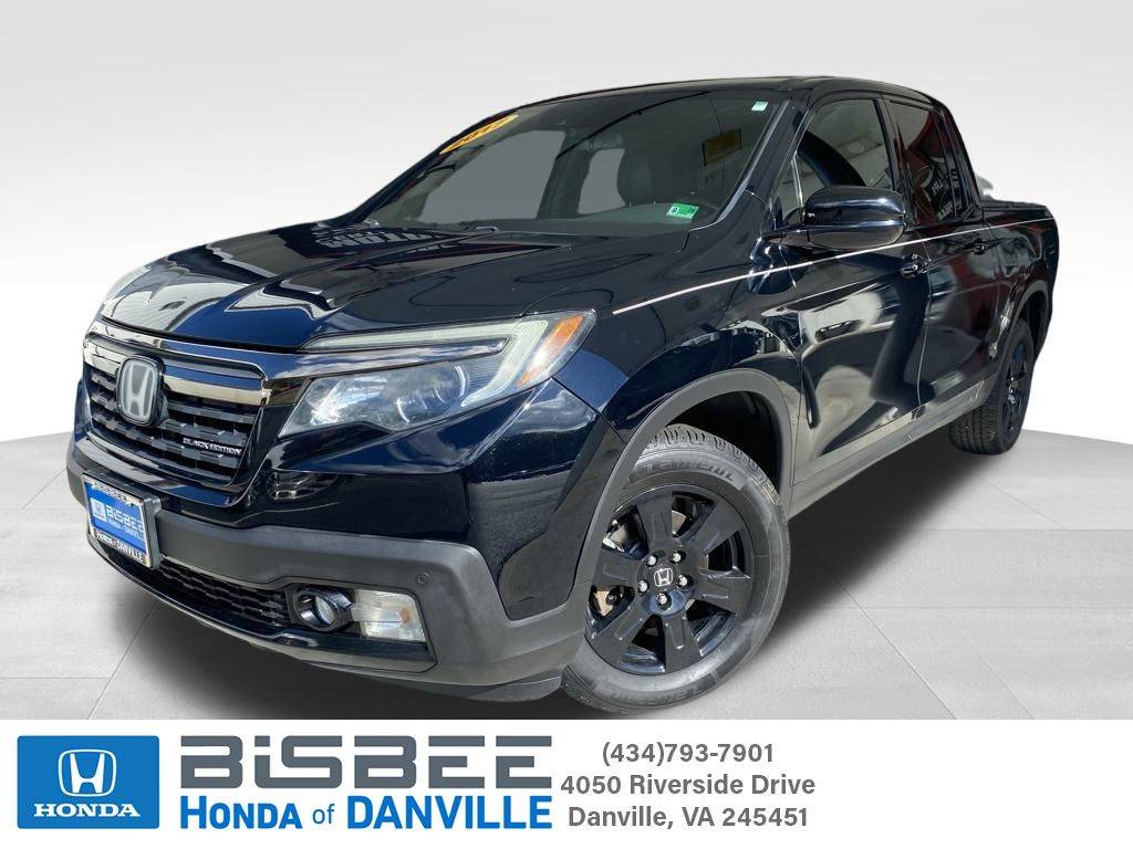2017 Honda Ridgeline Black Edition — Pickup Truck — 123,846 mi — Danville, VA