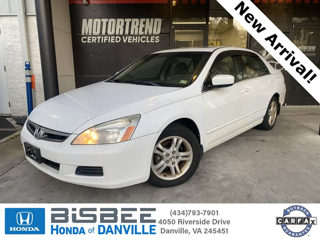 2007 Honda Accord EX-L — Sedan — 167,245 mi — Danville, VA