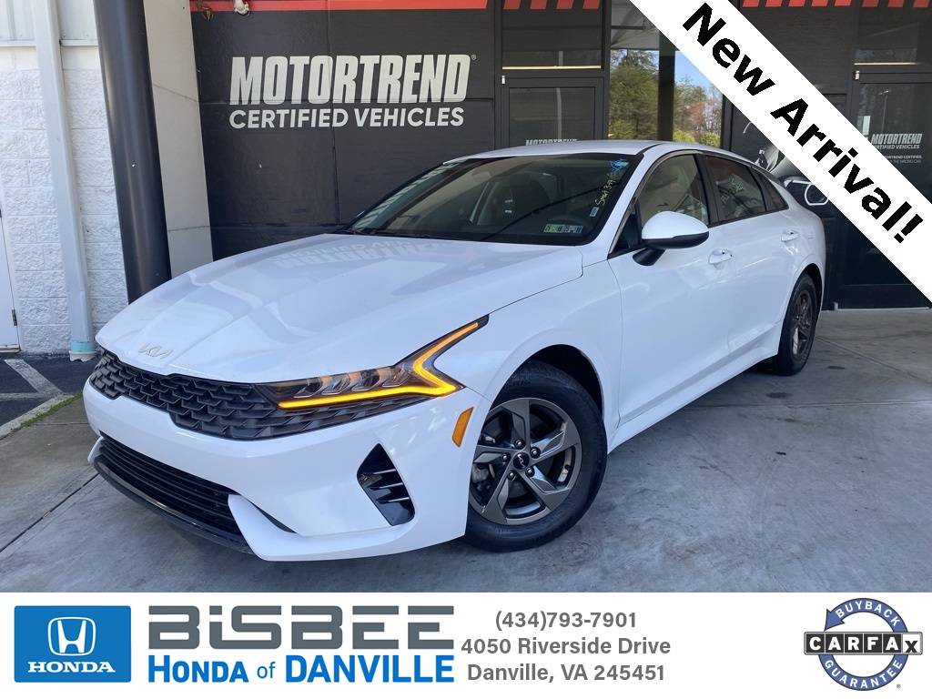 2022 Kia K5 LXS — Sedan — 71,951 mi — Danville, VA
