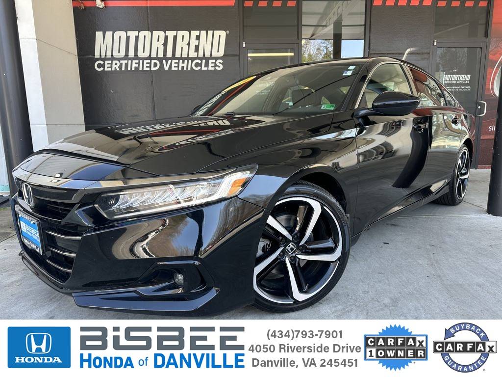 2021 Honda Accord Sport — Sedan — 105,311 mi — Danville, VA