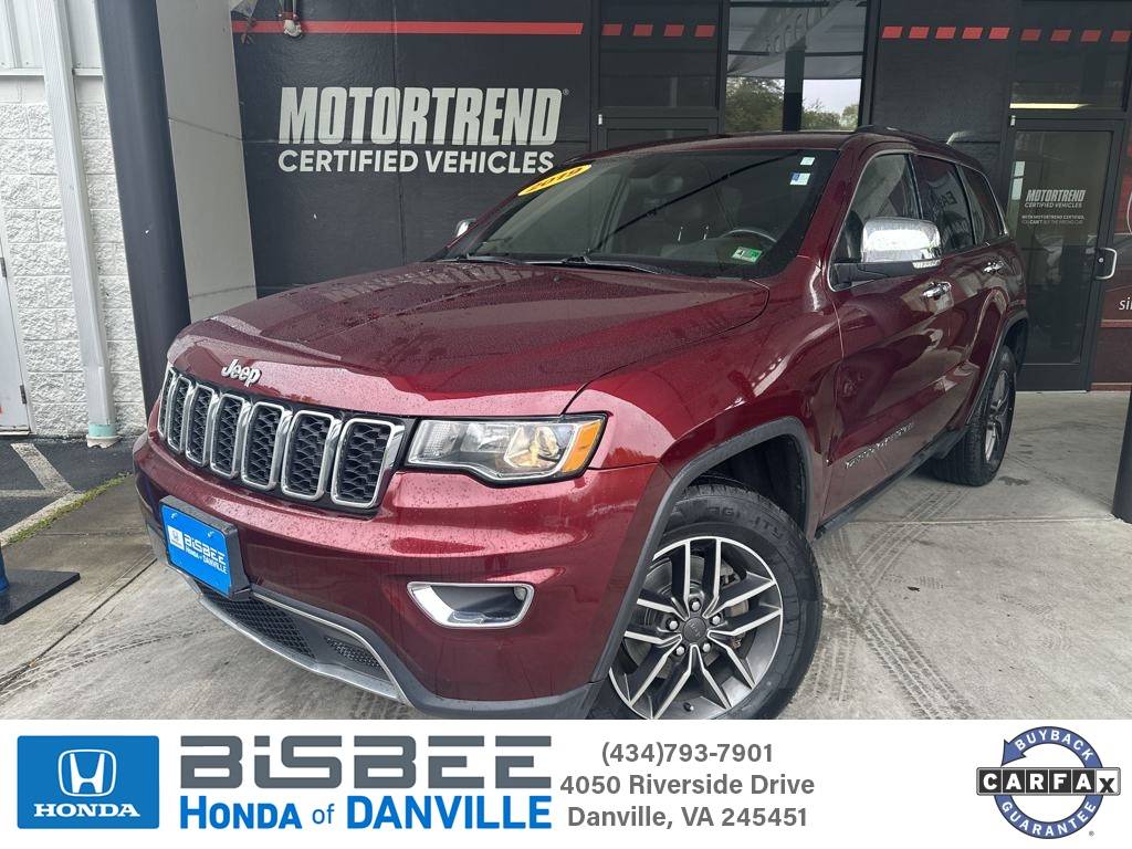 2019 Jeep Grand Cherokee Limited — SUV — 104,391 mi — Danville, VA