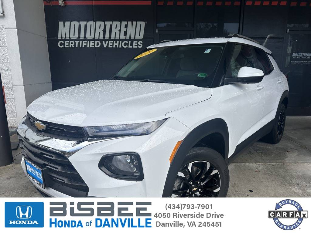 2021 Chevrolet Trailblazer LT — SUV — 75,519 mi — Danville, VA
