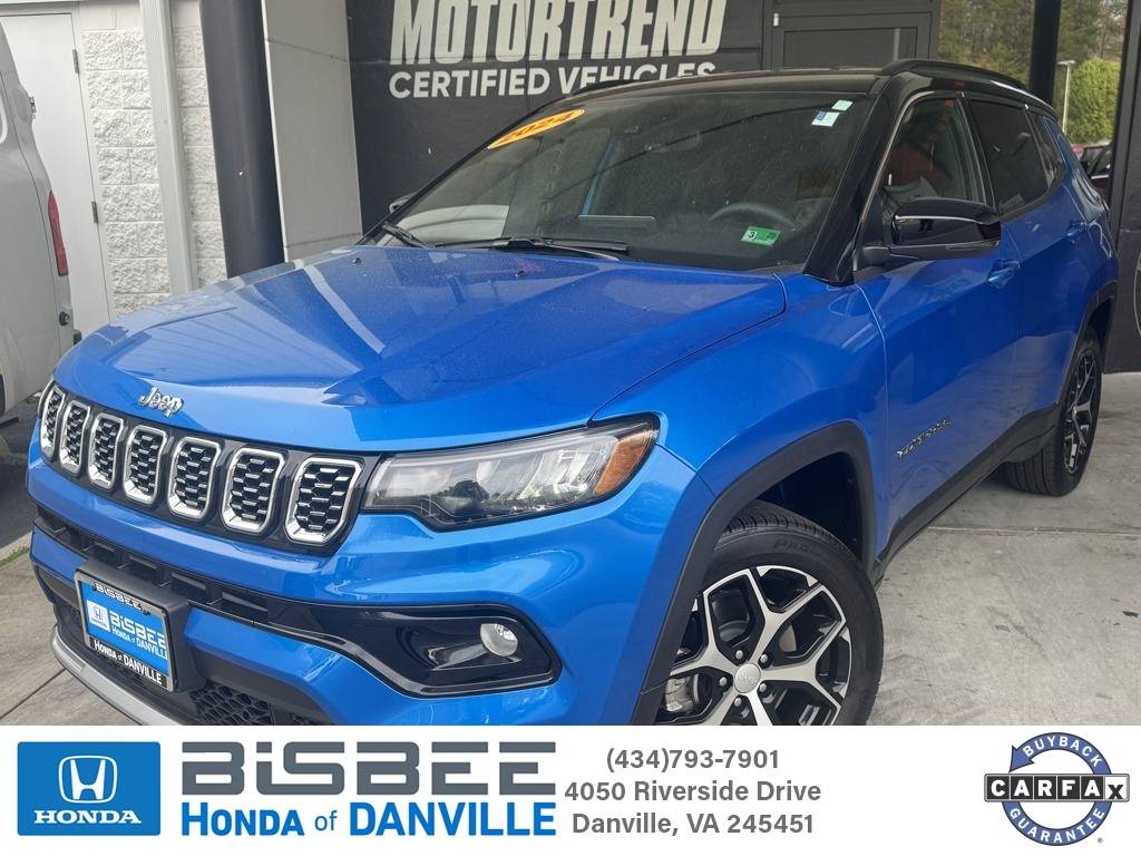 2024 Jeep Compass Limited — SUV — 20,197 mi — Danville, VA