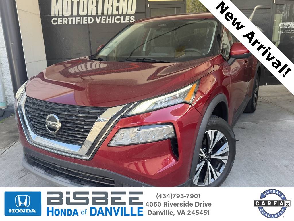 2021 Nissan Rogue SV — SUV — 64,748 mi — Danville, VA