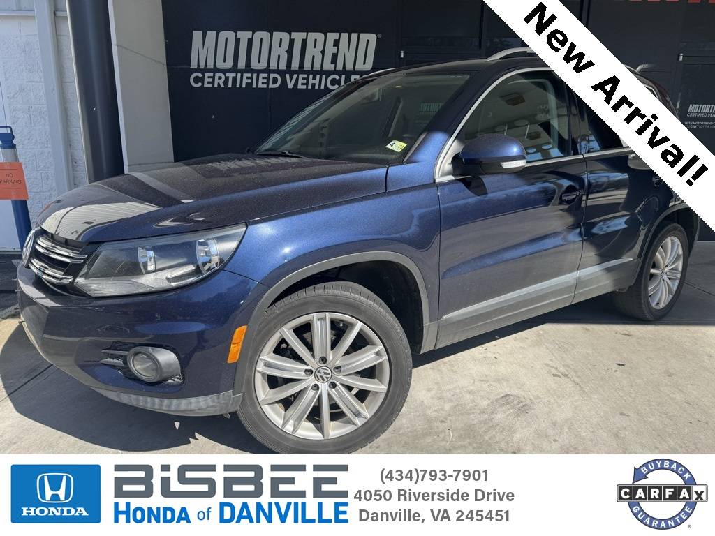 2012 Volkswagen Tiguan S — SUV — 162,690 mi — Danville, VA