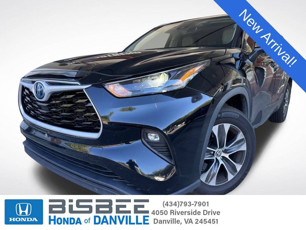 2022 Toyota Highlander Hybrid XLE — SUV — 85,215 mi — Danville, VA