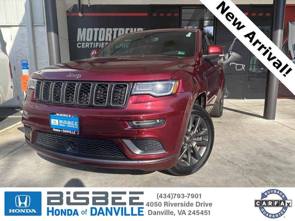 2018 Jeep Grand Cherokee High Altitude — SUV — 83,107 mi — Danville, VA
