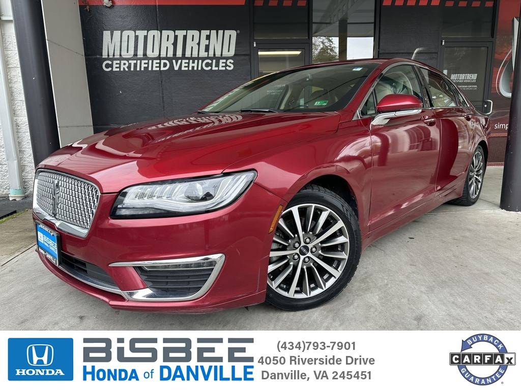2019 Lincoln MKZ Hybrid Standard — Sedan — 75,389 mi — Danville, VA