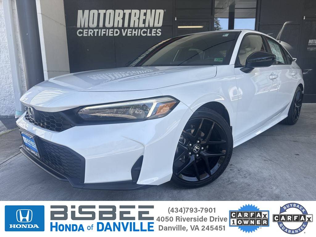 2025 Honda Civic Sport — Sedan — 15,212 mi — Danville, VA