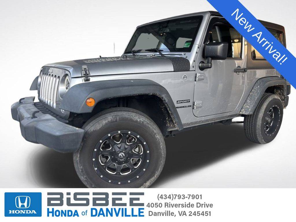 2015 Jeep Wrangler Sport — SUV — 61,826 mi — Danville, VA