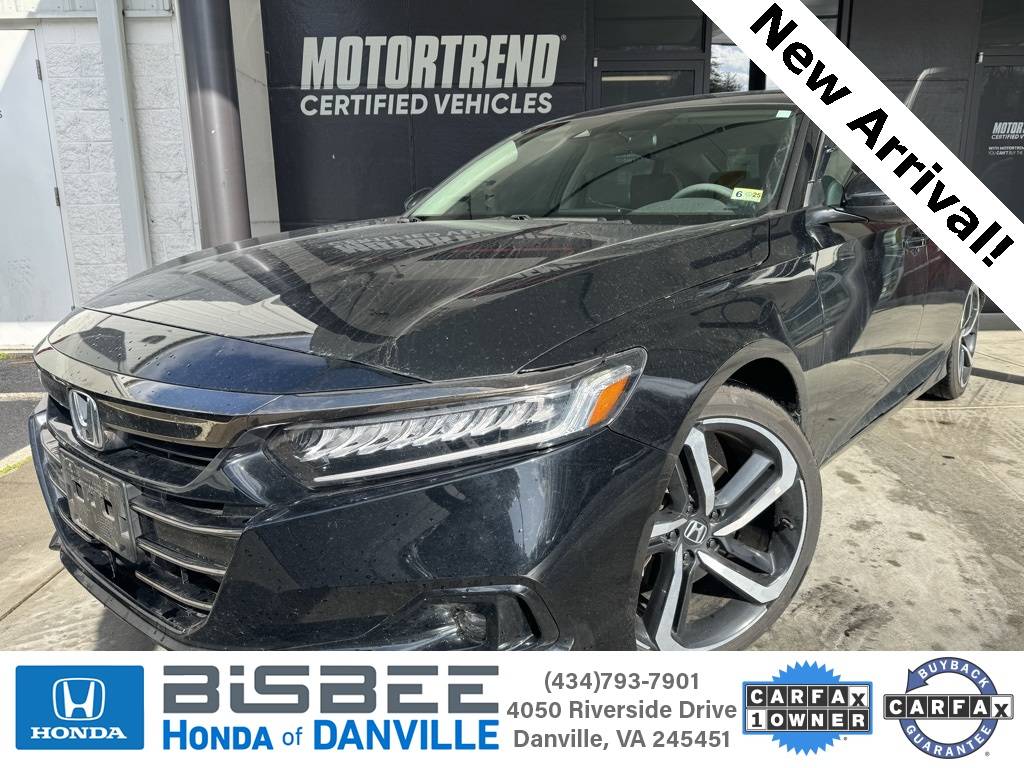 2021 Honda Accord Sport SE — Sedan — 51,716 mi — Danville, VA