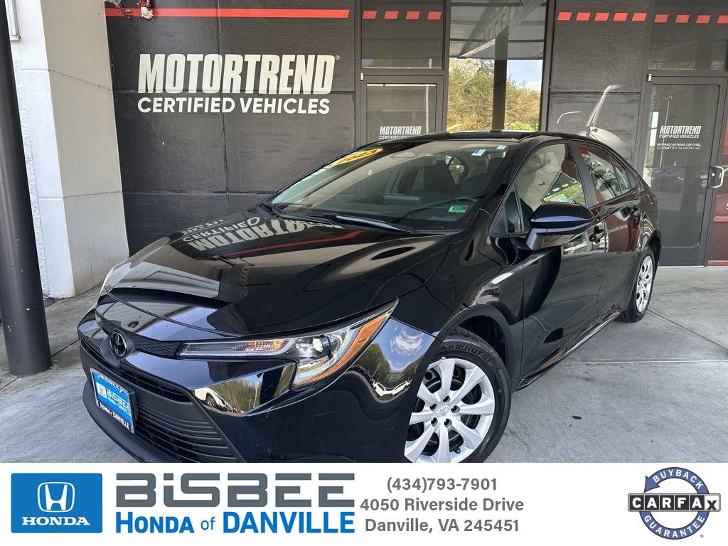 2023 Toyota Corolla LE — Sedan — 22,091 mi — Danville, VA