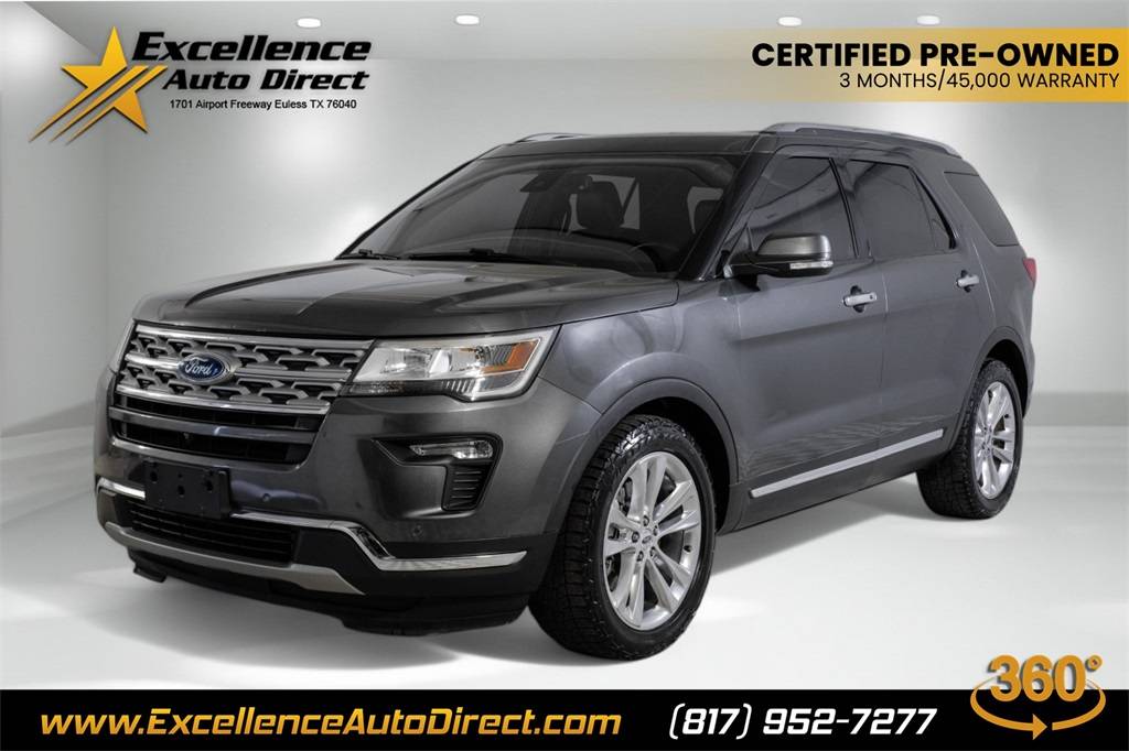 2018 Ford Explorer Limited — SUV — 55,560 mi — Euless, TX