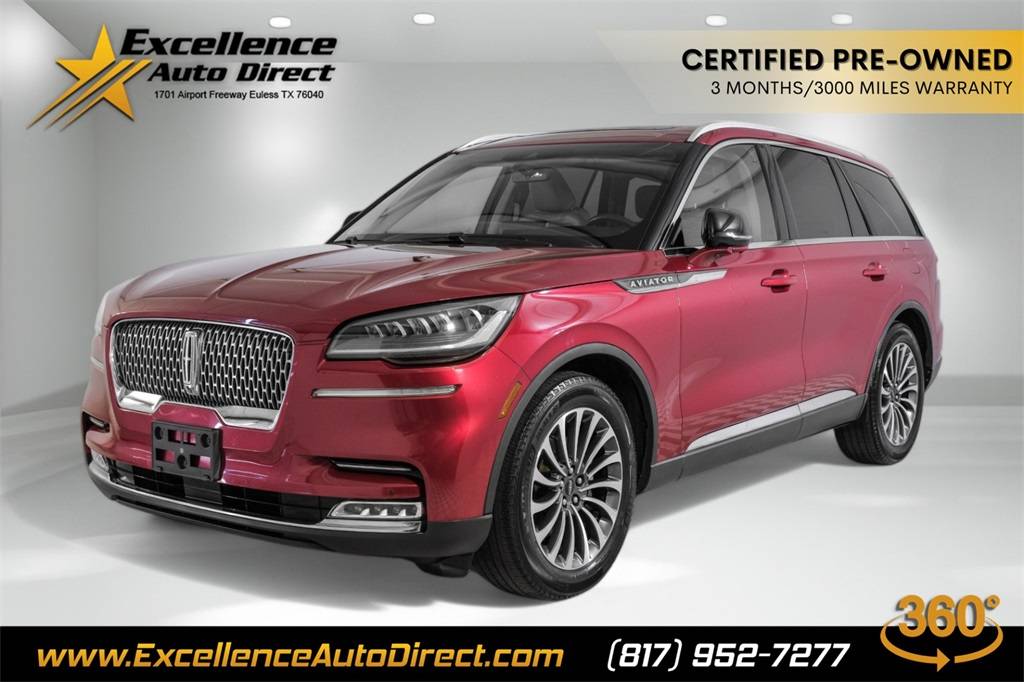 2021 Lincoln Aviator Reserve — SUV — 72,215 mi — Euless, TX