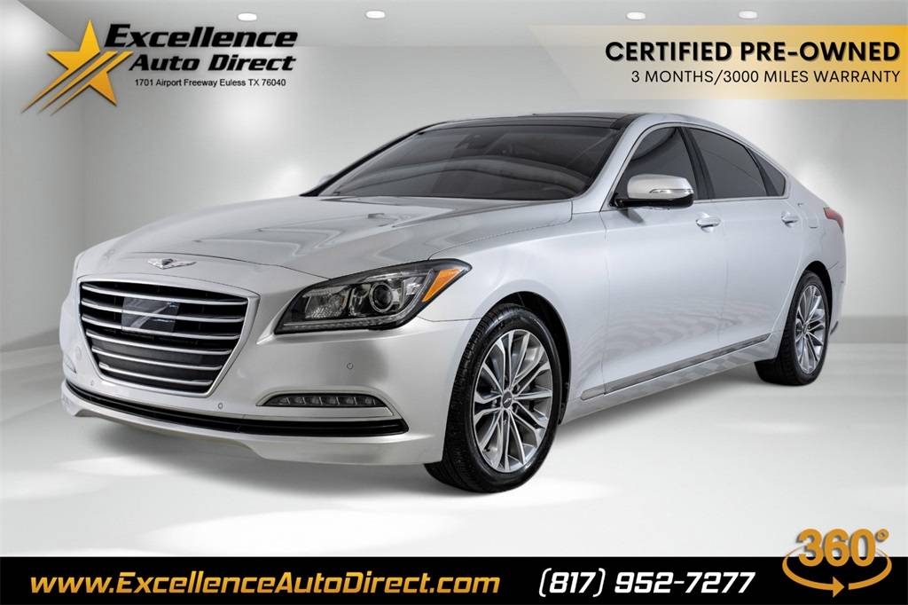 2017 Genesis G80 3.8L — Sedan — 68,454 mi — Euless, TX