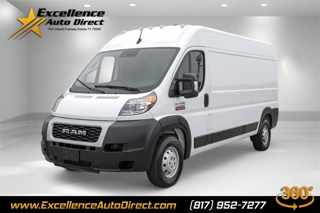 2022 Ram ProMaster Cargo Van 2500 — Cargo Van — 29,249 mi — Euless, TX
