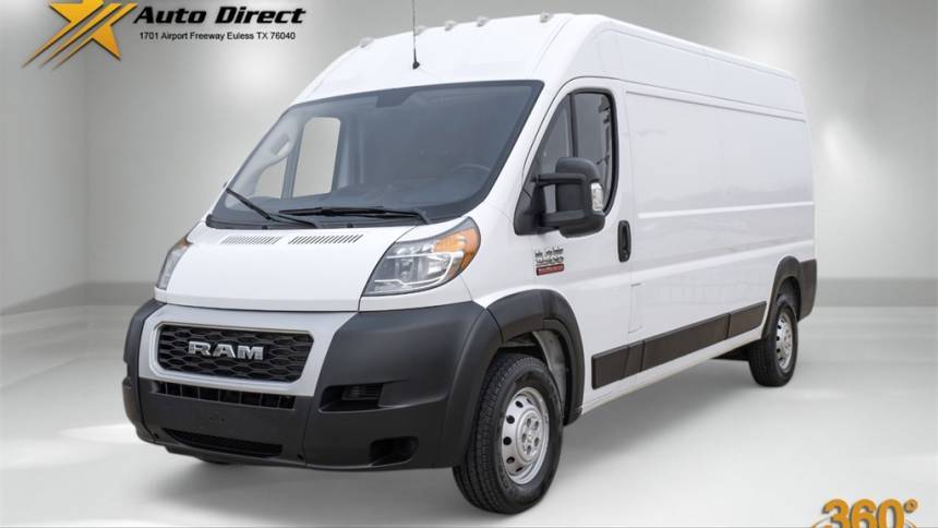 2020 Ram ProMaster Cargo Van 3500 — Cargo Van — 92,368 mi — Euless, TX