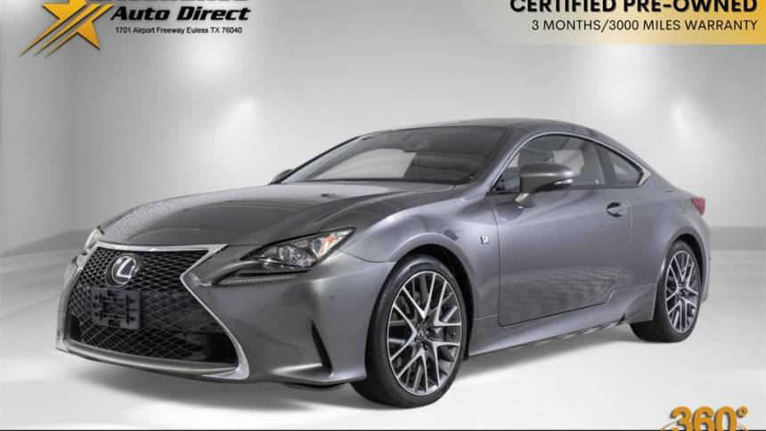 2016 Lexus RC RC 200t — Coupe — 70,465 mi — Euless, TX