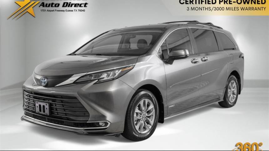 2021 Toyota Sienna XLE — Minivan — 32,106 mi — Euless, TX