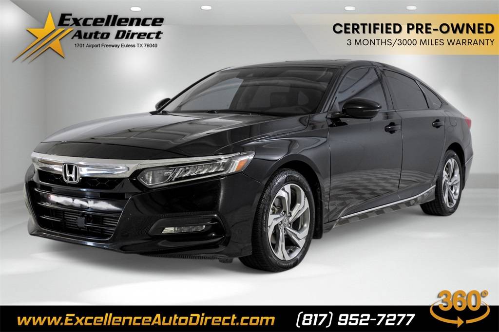 2018 Honda Accord EX-L — Sedan — 71,223 mi — Euless, TX