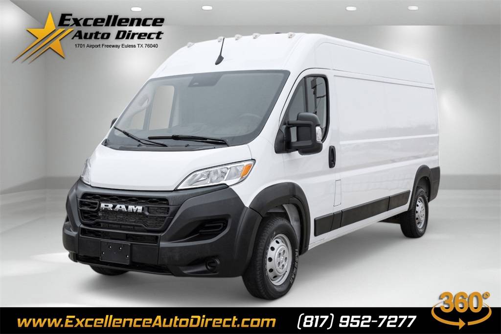 2023 Ram ProMaster Cargo Van 2500 — Cargo Van — 25,784 mi — Euless, TX