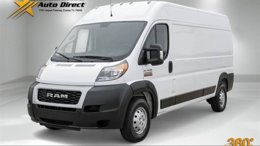 2021 Ram ProMaster Cargo Van 3500 — Cargo Van — 34,956 mi — Euless, TX