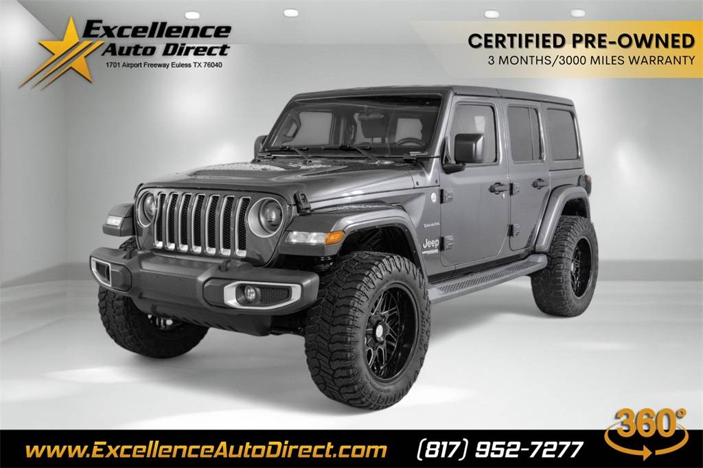 2019 Jeep Wrangler Sahara — SUV — 72,853 mi — Euless, TX