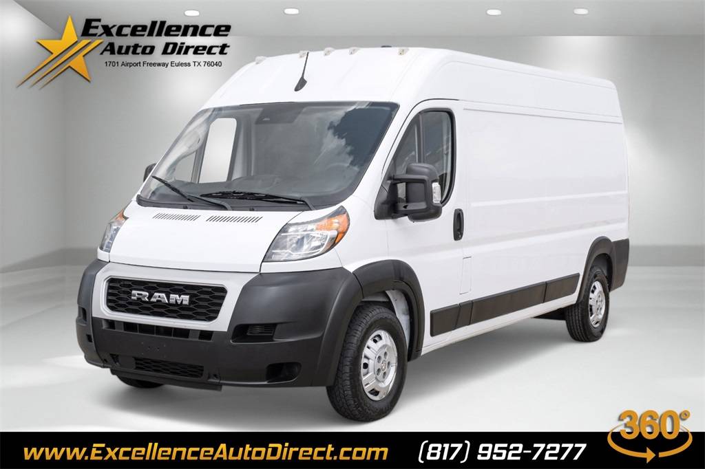 2022 Ram ProMaster Cargo Van 2500 — Cargo Van — 74,056 mi — Euless, TX
