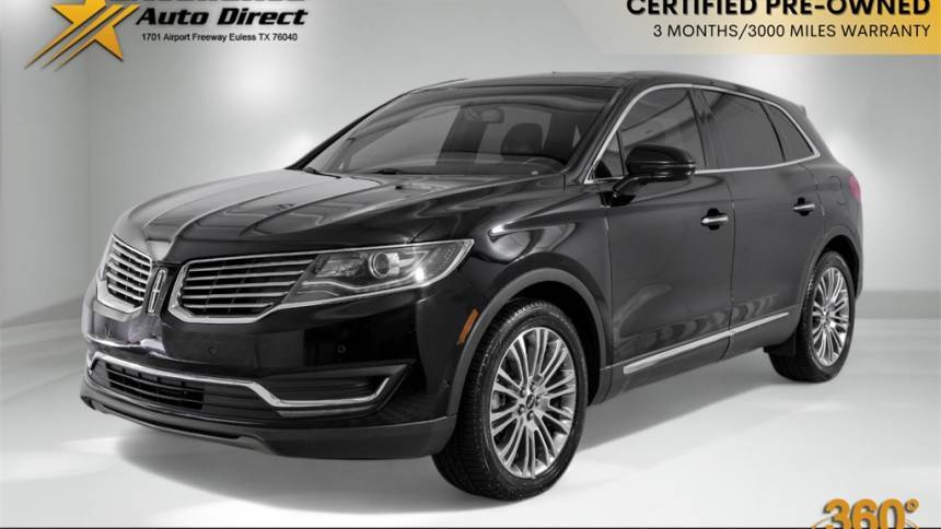 2017 Lincoln MKX Reserve — SUV — 69,780 mi — Euless, TX