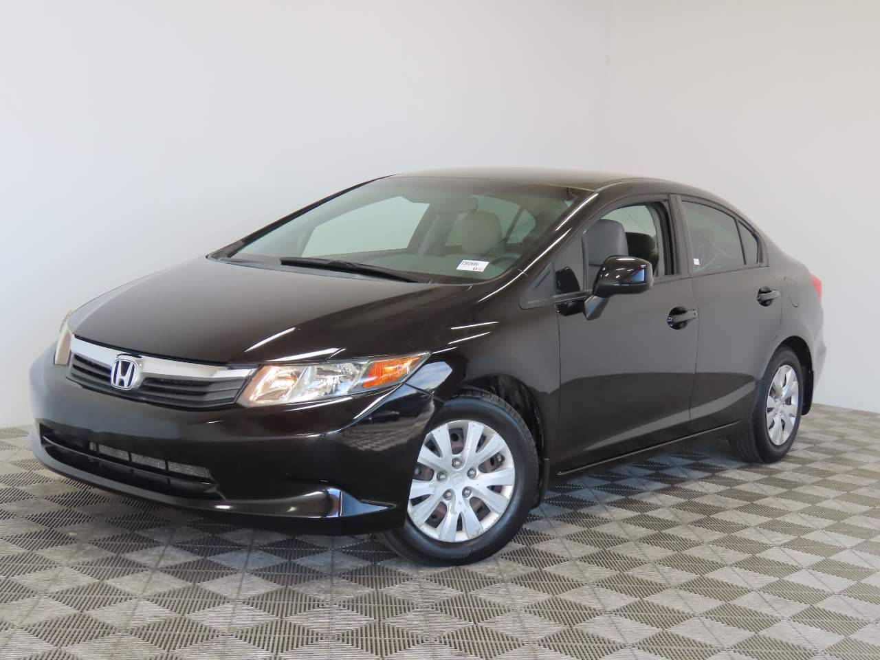 2012 Honda Civic LX — Sedan — 76,463 mi — Chandler, AZ