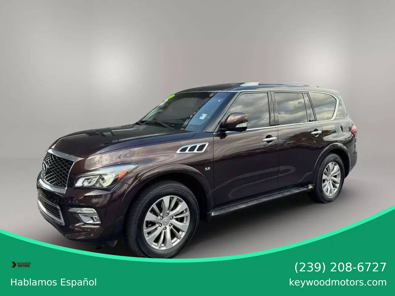 2016 INFINITI QX80 Standard — SUV — 84,923 mi — Fort Myers, FL