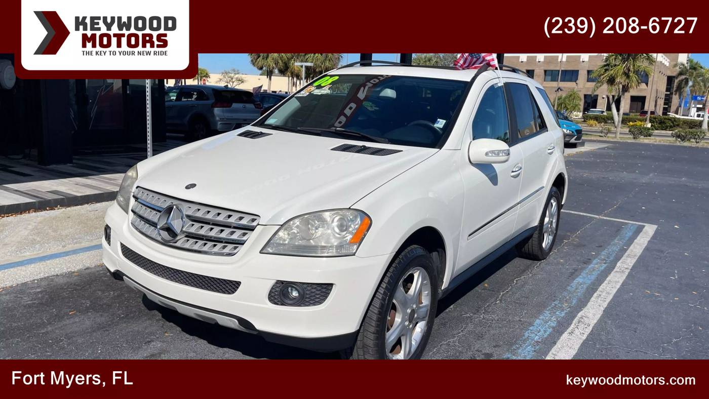 2008 Mercedes-Benz M-Class ML 350 — SUV — 135,774 mi — Fort Myers, FL