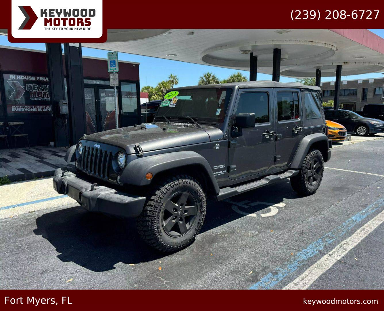 2017 Jeep Wrangler Sport — SUV — 100,326 mi — Fort Myers, FL