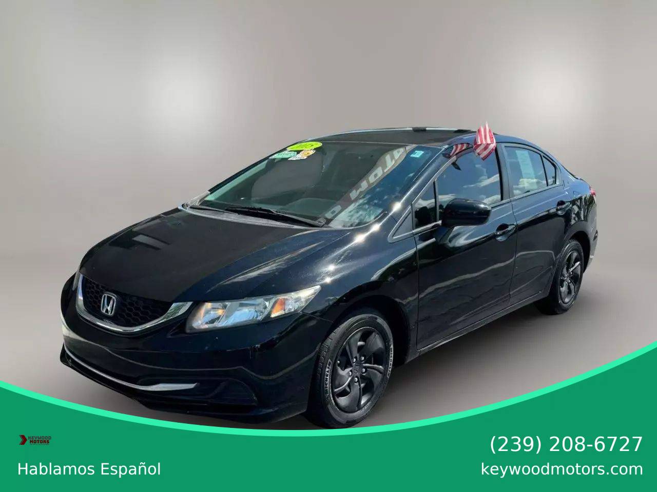2015 Honda Civic LX — Sedan — 69,050 mi — Fort Myers, FL
