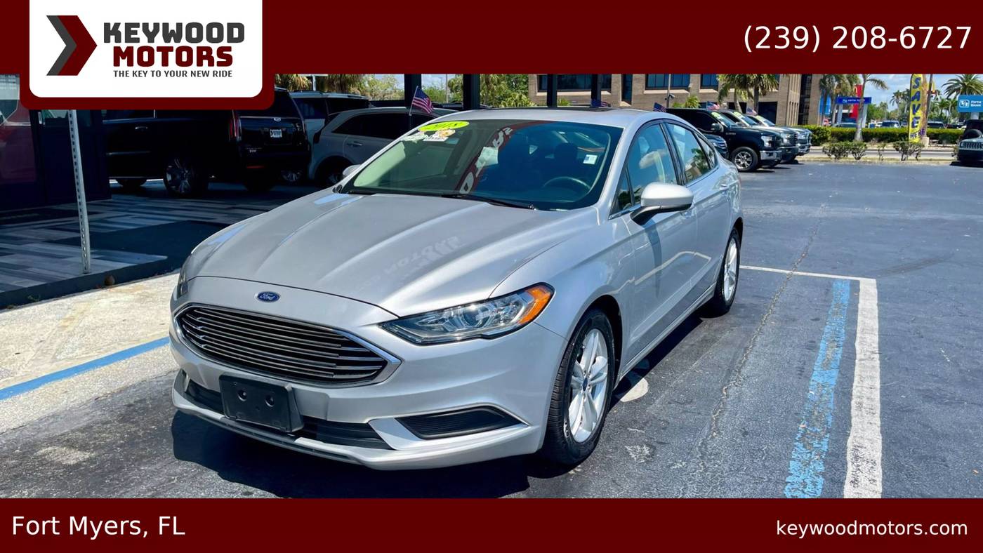 2018 Ford Fusion SE — Sedan — 114,383 mi — Fort Myers, FL