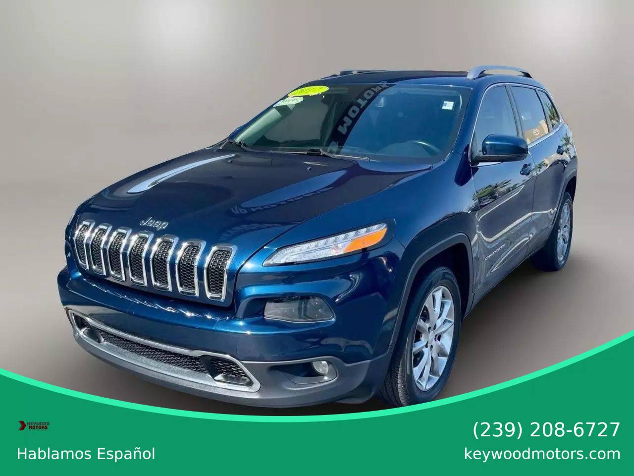 2018 Jeep Cherokee Limited — SUV — 96,275 mi — Fort Myers, FL