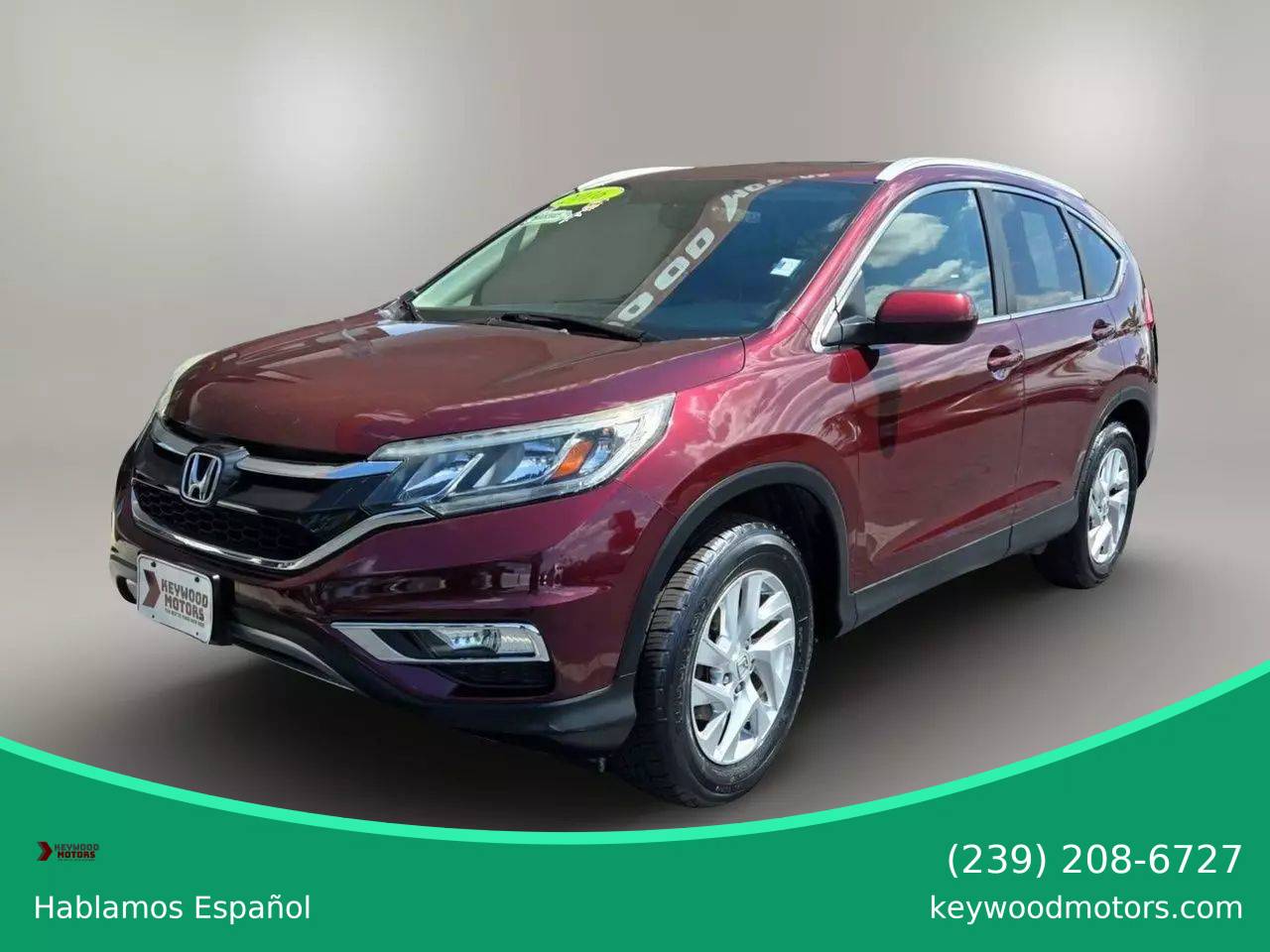 2016 Honda CR-V EX-L — SUV — 108,666 mi — Fort Myers, FL