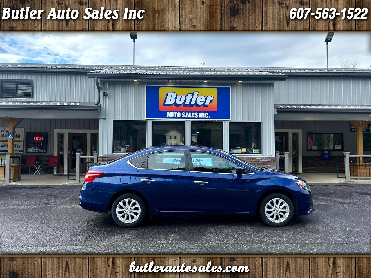 2019 Nissan Sentra SV — Sedan — 84,300 mi — Sidney, NY