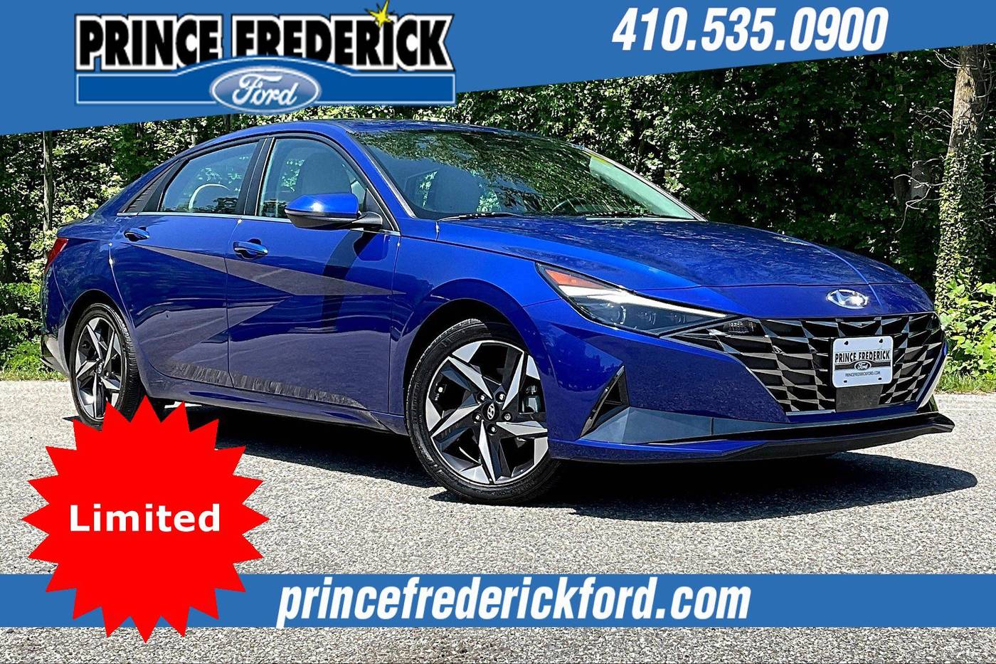 2023 Hyundai Elantra Limited — Sedan — 44,587 mi — Prince Frederick, MD