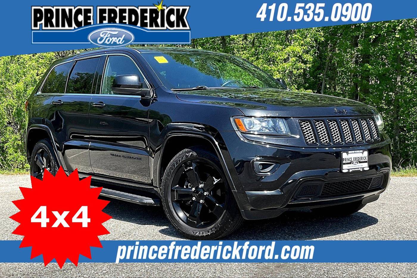 2015 Jeep Grand Cherokee Altitude — SUV — 78,076 mi — Prince Frederick, MD